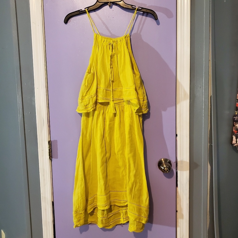 Crown & Ivy Yellow Dress!